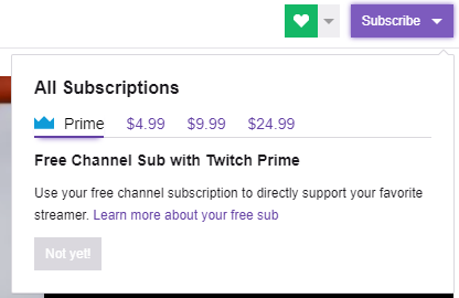 twitch prime with paypal